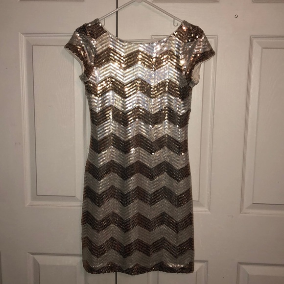 White House black market sequins dress - Picture 2 of 2